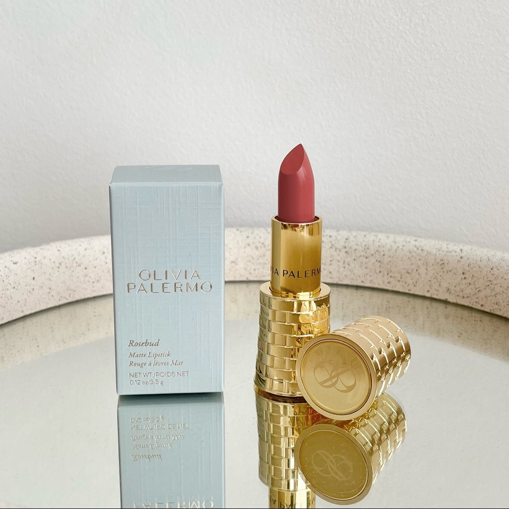 Olivia Palermo Matte Lipstick in Rosebud